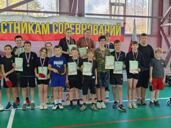 Межмуниципальный турнир по настольному теннису